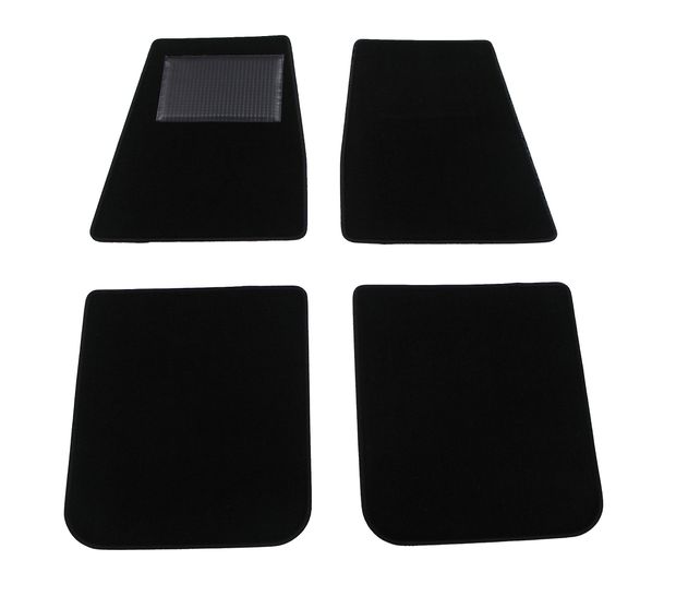 Carpet kit Access. 444/544/445/210 black in the group Volvo / PV/Duett / Interior / Mats/carpets / Accessory mats PV/Duett at VP Autoparts Inc. (279633T)