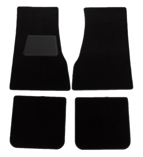 Accessory carpet kit. 140 1973-74. Black in the group Volvo / 140/164 / Interior / Mats/carpets / Mats/carpets 140 at VP Autoparts Inc. (281036)