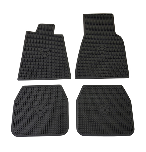 Accessory rubber mats 140 1967-71 black in the group Volvo / 140/164 / Interior / Mats/carpets / Mats/carpets 140 at VP Autoparts Inc. (282001)