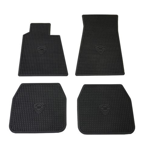 Accessory rubber mats 140 1972 black in the group Volvo / 140/164 / Interior / Mats/carpets / Mats/carpets 140 at VP Autoparts Inc. (282002)