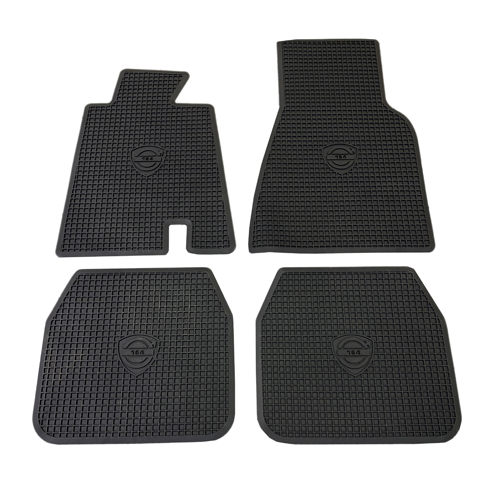 Accessory rubber mats 164 1969-71 black in the group Volvo / 140/164 / Interior / Mats/carpets / Mats/carpets 164 at VP Autoparts Inc. (282004)