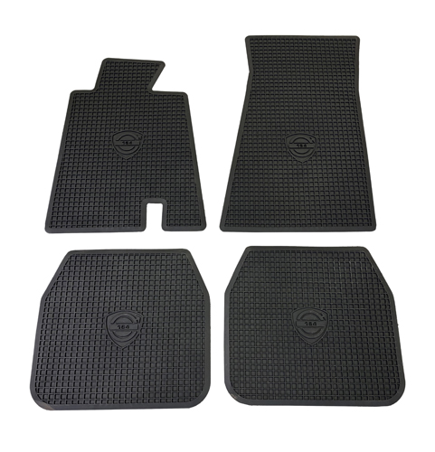 Accessory rubber mats 164 1972 black in the group Volvo / 140/164 / Interior / Mats/carpets / Mats/carpets 164 at VP Autoparts Inc. (282005)