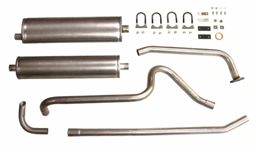 Exhaust system 544 61-66 B18 in the group Volvo / PV/Duett / Fuel/Exhaust system / Exhaust system / Exhaust system 544 B18 1962-66 at VP Autoparts Inc. (290030)
