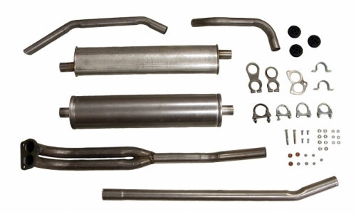 Exhaust system 210 67-68 B18/B20 in the group Volvo / PV/Duett / Fuel/Exhaust system / Exhaust system / Exhaust system Duett B18 1967-69 at VP Autoparts Inc. (290070)