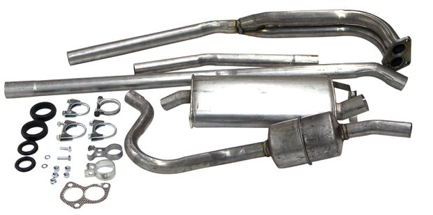 Exhaust system Amazon standard 67-70 in the group Volvo / Amazon/122 / Fuel/exhaust system / Exhaust system / Exhaust system Amazon B18/B20 1967-70 at VP Autoparts Inc. (291130)