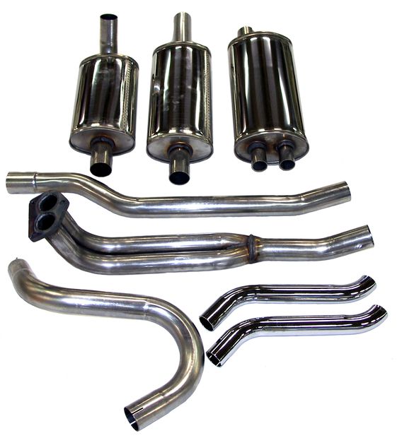 Exhaust system Volvo 1800E 70-72 SS in the group Volvo / 1800 / Fuel/exhaust system / Exhaust system / Exhaust system 1800E 1970-72 at VP Autoparts Inc. (292230SS)