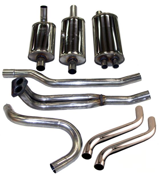 Exhaust system Volvo 1800 ES 72-73 in the group Volvo / 1800 / Fuel/exhaust system / Exhaust system / Exhaust system 1800ES 1972-73 at VP Autoparts Inc. (292240SS)