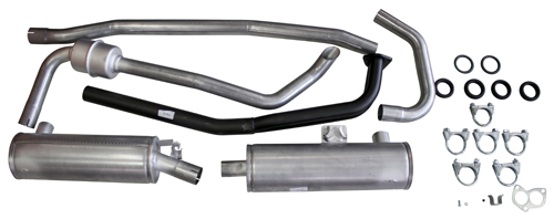 Exhaust system 164 69-74 B30A in the group Volvo / 140/164 / Fuel/exhaust system / Exhaust system / Exhaust system 164 1969-74 B30A at VP Autoparts Inc. (293350)