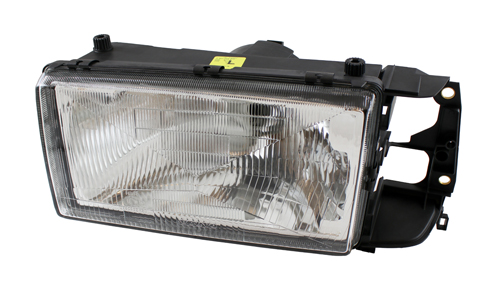 Headlamp  LH 740 90-92 single in the group Volvo / 740/760/780 / Electrical components / Front lights / Headlight 740 1990- alt 1 at VP Autoparts Inc. (3534171)