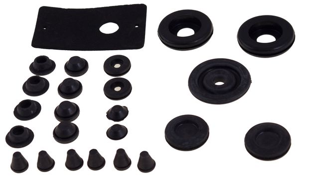 Grommet kit Cowl 140 70-72 in the group Volvo / 140/164 / Body / Cowl section / Cowl section 140 -1972 at VP Autoparts Inc. (395401)