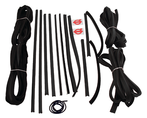 Door seal kit 120 2d -69 with windlace in the group Volvo / Amazon/122 / Body / Window glass/rubber seals / Rubber kits & guide channels Amazon 122 at VP Autoparts Inc. (505)