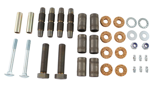 Shackle bolt kit Duett in the group Volvo / PV/Duett / Transmission/rear suspension / Rear suspension / Rear suspension 445/210 at VP Autoparts Inc. (54396)