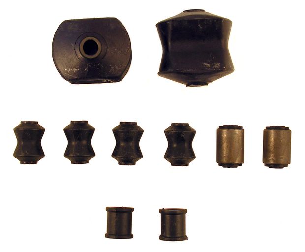 Bushing kit 120/1800 68-73 rear in the group Volvo / 1800 / Transmission/rear suspension / Rear suspension / Rear suspension 1800 1966-73 at VP Autoparts Inc. (600405)