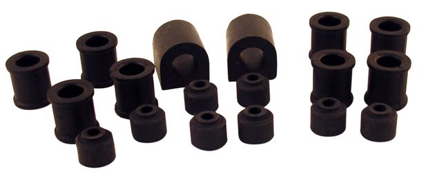 Bushing kit 122 57-61/1800 61-63 front in the group Volvo / 1800 / Front suspension / Front suspension / Front suspension B18/B20 at VP Autoparts Inc. (600601)
