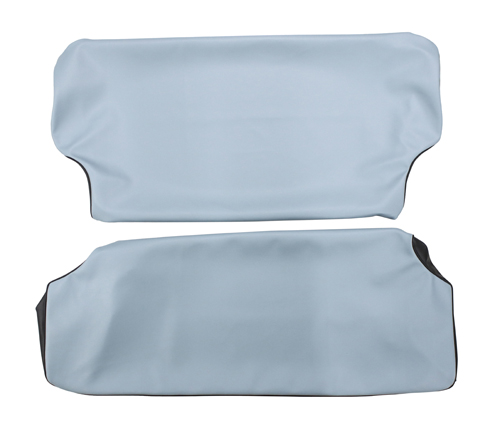 Cover Rear seat 445 57-58 USA blue/black in the group Volvo / PV/Duett / Interior / Upholstery 445 / Upholstery 445 code 205-136 1957-58 at VP Autoparts Inc. (654820-21)