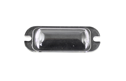 License light lens PV544 57-66 in the group Volvo / PV/Duett / Electrical components / License lights / License light 544 at VP Autoparts Inc. (655362)
