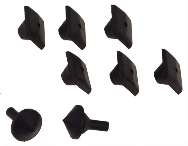 Rubber button kit Hood Amazon in the group Volvo / Amazon/122 / Body / Window glass/rubber seals / Gaskets and seals 122 wagon at VP Autoparts Inc. (656578)