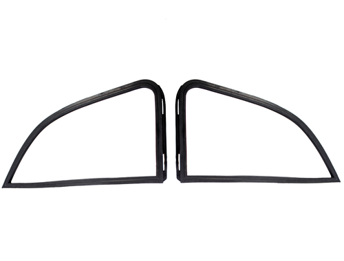 Rear side window seals - 122 2d in the group Volvo / Amazon/122 / Body / Window glass/rubber seals / Gaskets and seals Amazon/122 2d/4d at VP Autoparts Inc. (659137-38)