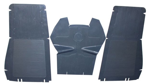 Rubber mat set front 544/210 47-68 grey in the group Volvo / PV/Duett / Interior / Mats/carpets / Rubber mats and accessories 445/210 at VP Autoparts Inc. (659480)