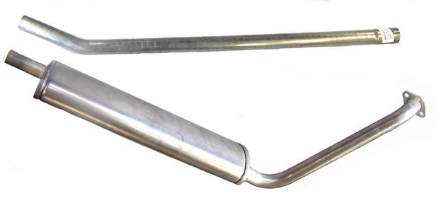 Exhaust pipe PV B16 57-61 front in the group Volvo / PV/Duett / Fuel/exhaust system / Exhaust system / Exhaust system PV B16 1957-61 at VP Autoparts Inc. (660514-1)