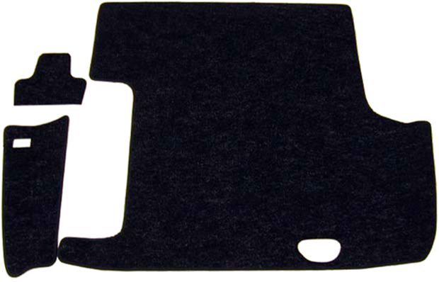 Trunk Carpet Volvo 120 black in the group Volvo / Amazon/122 / Interior / Mats/carpets / Carpets and accessories Amazon/122 2d/4d at VP Autoparts Inc. (660677T)