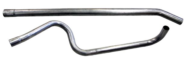 Exhaust pipe 544 B18 middle (2 pieces) in the group Volvo / PV/Duett / Fuel/exhaust system / Exhaust system / Exhaust system 544 B18 1962-66 at VP Autoparts Inc. (663924)