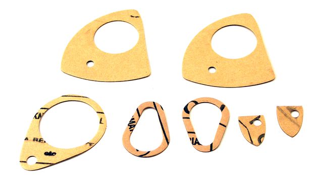 Gasket kit Door handle/trunk 1800 -66 in the group Volvo / 1800 / Body / Trunk / Lock components 1800S/E 1961-72 at VP Autoparts Inc. (664536S)