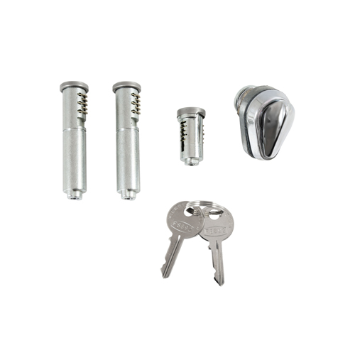Lock set P1800 in the group Volvo / 1800 / Body / Trunk / Fuel filler cap components at VP Autoparts Inc. (664739)