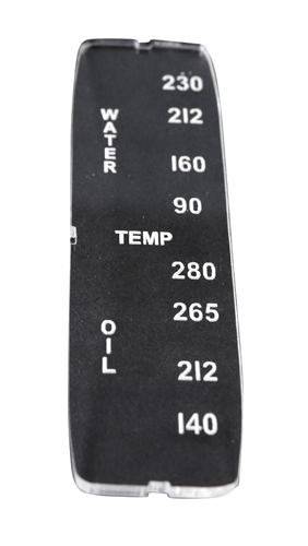 Temperature gauge P1800 (°F) 61-68 in the group Volvo / 1800 / Electrical components / Instrument / Instrument B18 1961-69 at VP Autoparts Inc. (665260-DIAL)