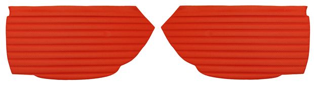 Door panels P1800 61-62 upper red in the group Volvo / 1800 / Interior / Upholstery Jensen / Upholstery code 303-213 vinyl 1961-62 at VP Autoparts Inc. (665403-04)