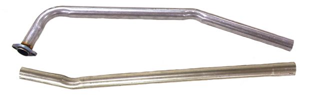 Exhaust pipe 210 61-66 front part 1 in the group Volvo / PV/Duett / Fuel/exhaust system / Exhaust system / Exhaust system Duett B16 1962-66 at VP Autoparts Inc. (666086-1)