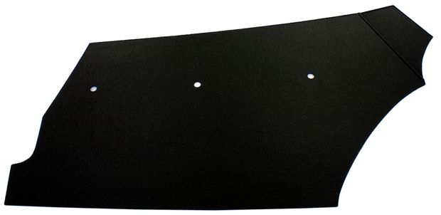 Board Trunk 120 side black LH (reversed) in the group Volvo / Amazon/122 / Interior / Board panels / Board panels and dash pads Amazon/122 1965- at VP Autoparts Inc. (671067-1)