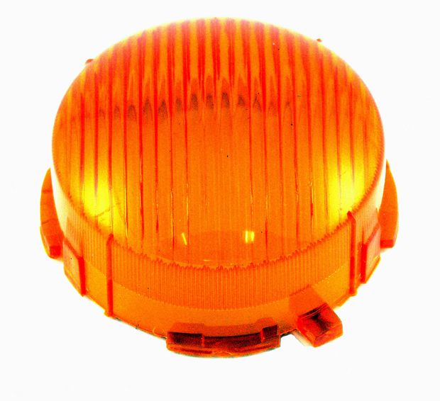 Flasher lens 1800 amber in the group Volvo / 1800 / Electrical components / Turn signal / Turn signal 1800 1961-73 at VP Autoparts Inc. (673509)