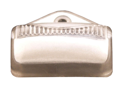 Lens License light 140/164 -72/1800ES in the group Volvo / 140/164 / Electrical components / License lights / License light 164 1967-72 at VP Autoparts Inc. (677701)