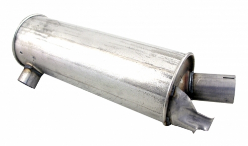 Muffler 140GL-73/164 B30A front in the group Volvo / 140/164 / Fuel/exhaust system / Exhaust system / Exhaust system 164 1969-74 B30A at VP Autoparts Inc. (680598)