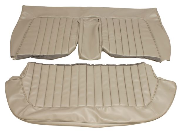 Cover Rear seat 120 4d 60-61 US beige in the group Volvo / Amazon/122 / Interior / Upholstery 120/130 / Upholstery Amazon/122 code 121-162 1960-61 at VP Autoparts Inc. (690165-66)