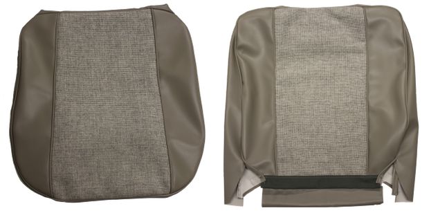 Cover Front seat Amazon 4d 1961 grey in the group Volvo / Amazon/122 / Interior / Upholstery 120/130 / Upholstery Amazon/122 code 124-165 1960-61 at VP Autoparts Inc. (690189-90)