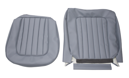 Cover Front seat Amazon 62-63 US blue in the group Volvo / Amazon/122 / Interior / Upholstery 120/130 / Upholstery Amazon/122 code 403-191 1962-63 at VP Autoparts Inc. (690434-35)