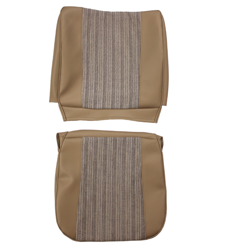 Cover Front seat 544 62-63 nougat in the group Volvo / PV/Duett / Interior / Upholstery 544 / Upholstery 544 code 40-197 nougat/beige 1961-63 at VP Autoparts Inc. (690513-14)