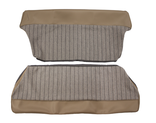 Cover Rear seat 544 62-63 nougat in the group Volvo / PV/Duett / Interior / Upholstery 544 / Upholstery 544 code 40-197 nougat/beige 1961-63 at VP Autoparts Inc. (690515-16)