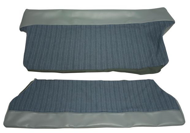 Cover Rear seat 544 61-62 blue in the group Volvo / PV/Duett / Interior / Upholstery 544 / Upholstery 544 code 41-198 1961-62 at VP Autoparts Inc. (690525-26)