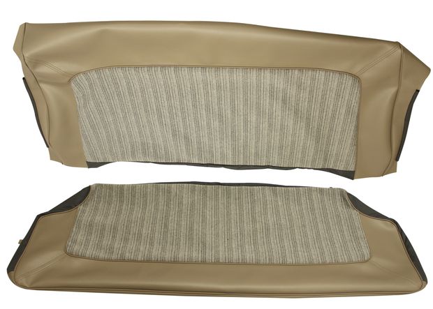 Cover Rear seat 120 2d 1962 nougat in the group Volvo / Amazon/122 / Interior / Upholstery 120/130 / Upholstery Amazon/122 code 404-192 1962-63 at VP Autoparts Inc. (690581-09)