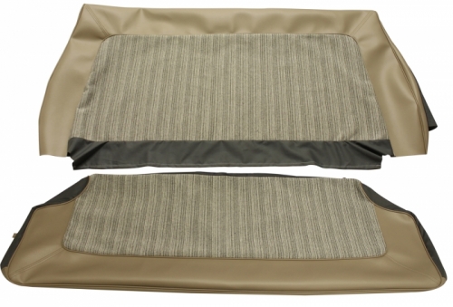 Cover Rear seat 120 2d 1962 nougat in the group Volvo / Amazon/122 / Interior / Upholstery 120/130 / Upholstery Amazon/122 code 404-192 1962-63 at VP Autoparts Inc. (690581-49)