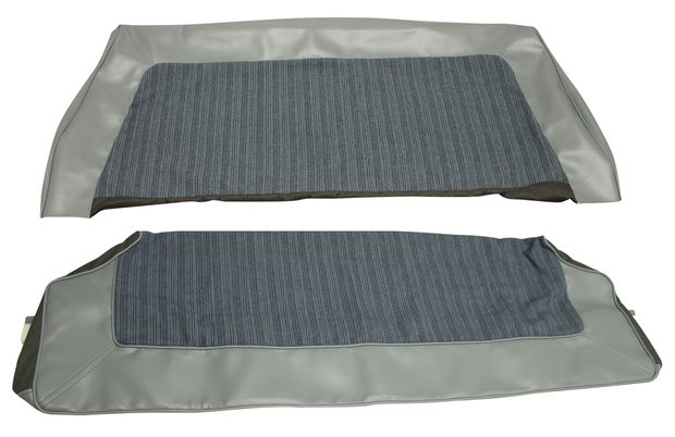 Cover Rear seat 120 2d lihgt blue in the group Volvo / Amazon/122 / Interior / Upholstery 120/130 / Upholstery Amazon/122 code 405-193 1962-63 at VP Autoparts Inc. (690582-57)