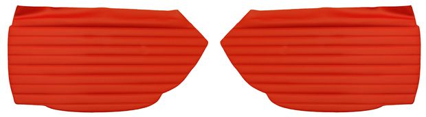 Dörrpaneler P1800 1963 röd övre i gruppen Volvo / 1800 / Interior /  Inredning/klädsel Jensen / Klädsel P1800 Kod 305-218 Röd 1963 hos VP Autoparts Inc. (690692-93)