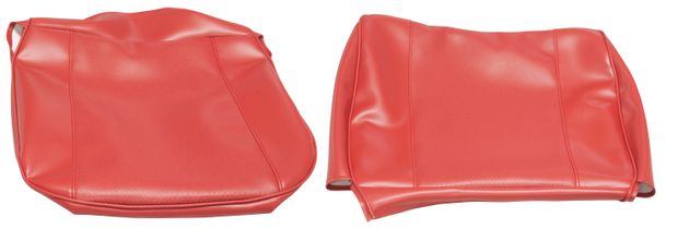 Cover Front seat 544 62-63 US red in the group Volvo / PV/Duett / Interior / Upholstery 544 / Upholstery 544 code 43-221 1962-63 at VP Autoparts Inc. (690778-79)