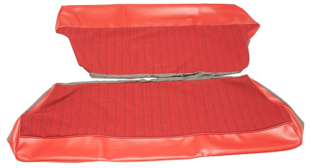 Cover Rear seat 544 62-63 red in the group Volvo / PV/Duett / Interior / Upholstery 544 / Upholstery 544 code 45-223 1962-63 at VP Autoparts Inc. (690794-95)