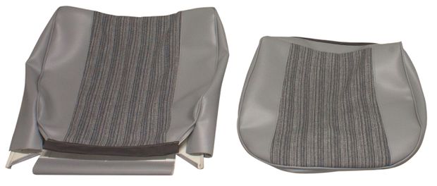 Cover Front seat Amazon 1962 grey in the group Volvo / Amazon/122 / Interior / Upholstery 120/130 / Upholstery Amazon/122 code 408-235 1962-63 at VP Autoparts Inc. (690848-49)