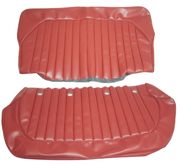 Cover Rear seat 122 Wagon 1962 red in the group Volvo / Amazon/122 / Interior / Upholstery 220 / Upholstery 122 wagon code 503-232 1962-63 at VP Autoparts Inc. (690905-06)