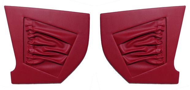 Panels cowl side 1800S 64-69 red in the group Volvo / 1800 / Interior / Upholstery 1800S / Upholstery code 317-557 1964-69 at VP Autoparts Inc. (691034-35)